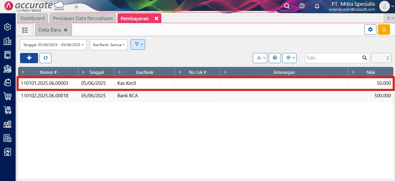 Cara mencatat transaksi berulang
